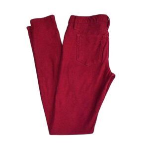 Joe’s Jeans The Skinny Red Denim Jeans Women’s Size 29 Long